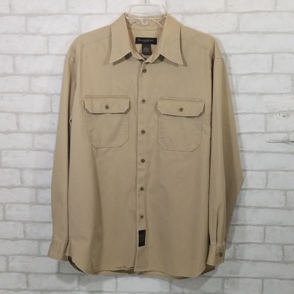 button down and chinos